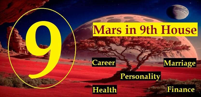 Mars in the 9th House